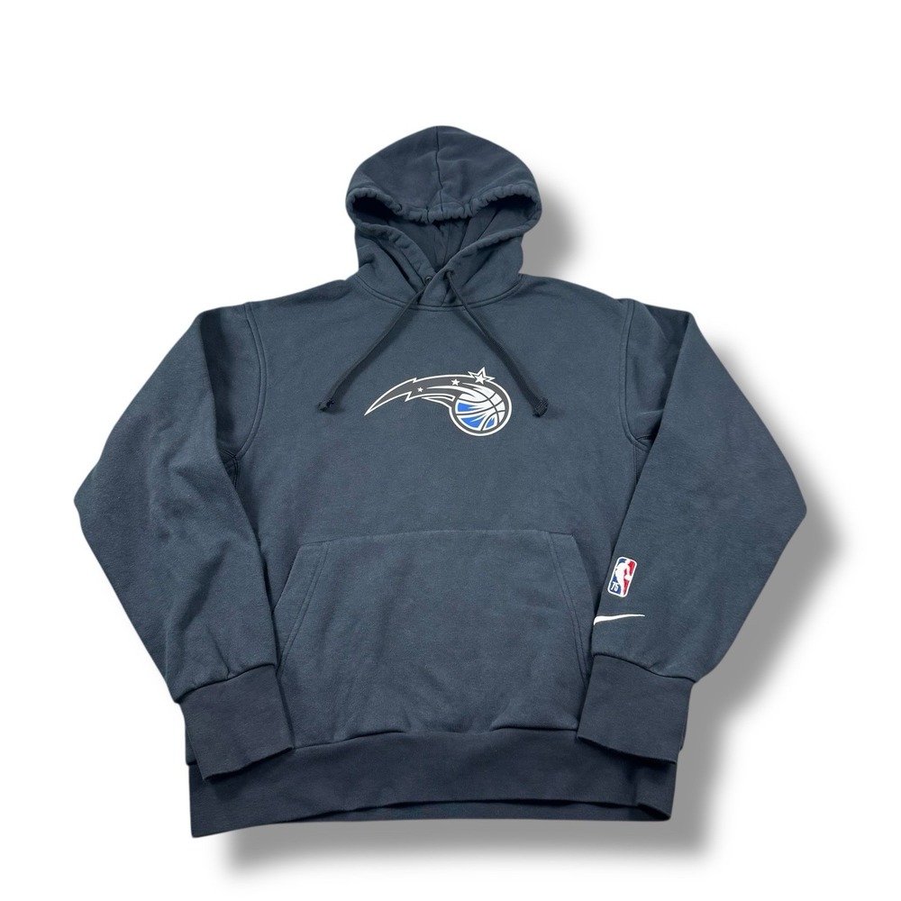 Nike NBA 75th Anniversary Orlando Magic Club Fleece Hoodie Black Faded Mens S